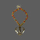 Khanda Car Hanging, Beads, Car Decor, Rear View mirror ornament, Metal Khanda, Sikh Gift Items,