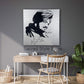 Hand Made SIDHU MOOSEWALA Foil Art On CANVAS| Moosewala Poster| Punjabi Singer | Punjabi Gifts Items