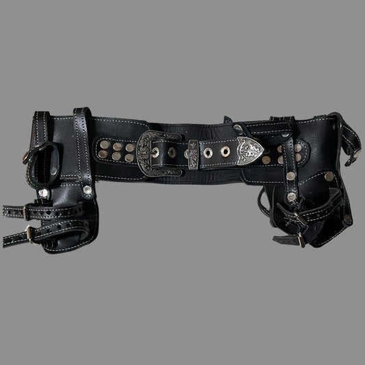 Leather Kamarkasa, Leather Belt, Kirpan Gatra, Khanjar Strap, Sikh Kakkar