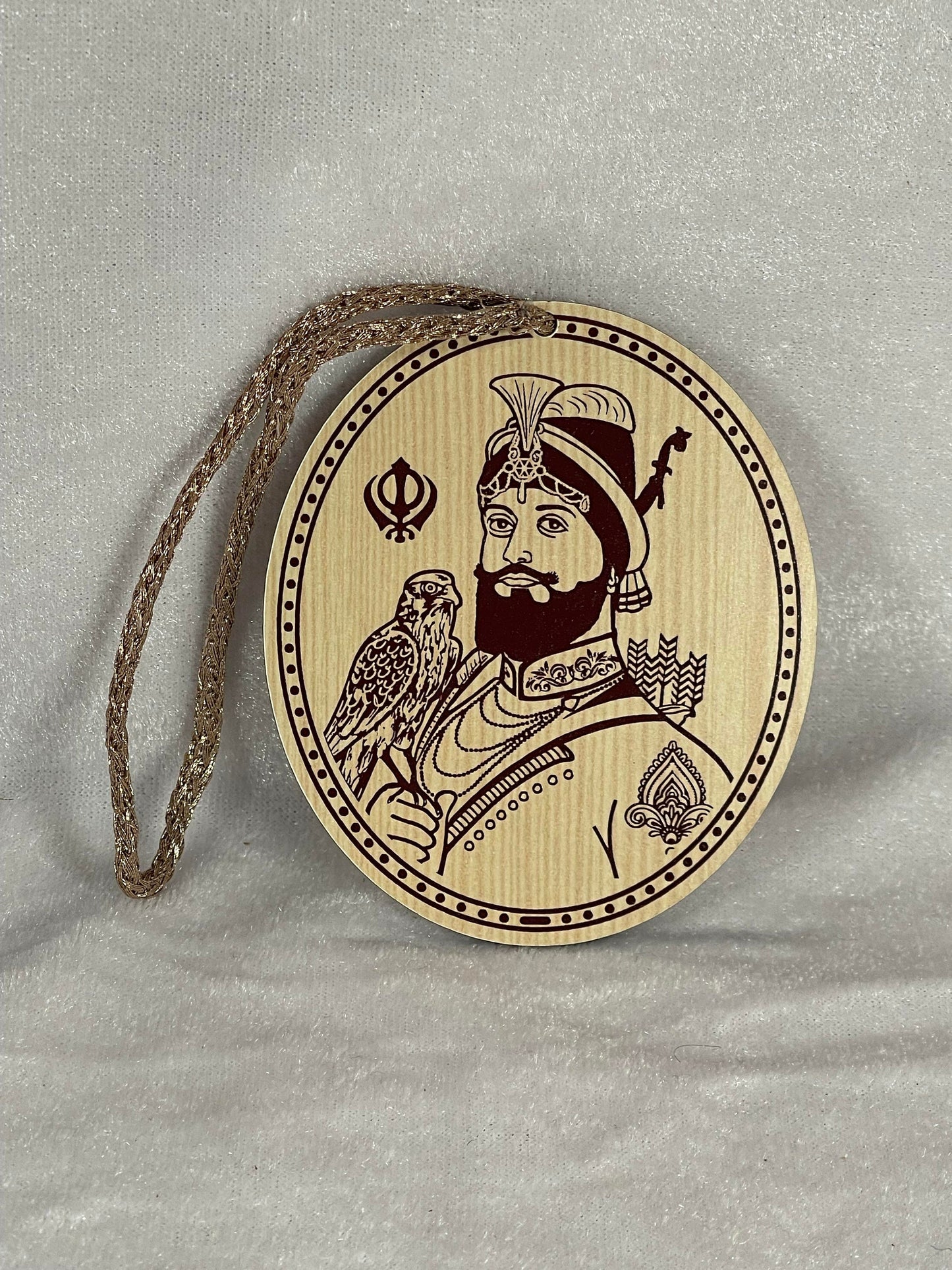 Guru Gobind Singh Ji, Sikh Guru Car Hanging, Car Accessories, Sikh Car Decor, Sikh Gift Items.