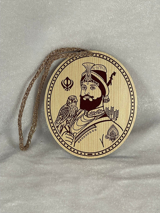 Guru Gobind Singh Ji, Sikh Guru Car Hanging, Car Accessories, Sikh Car Decor, Sikh Gift Items.