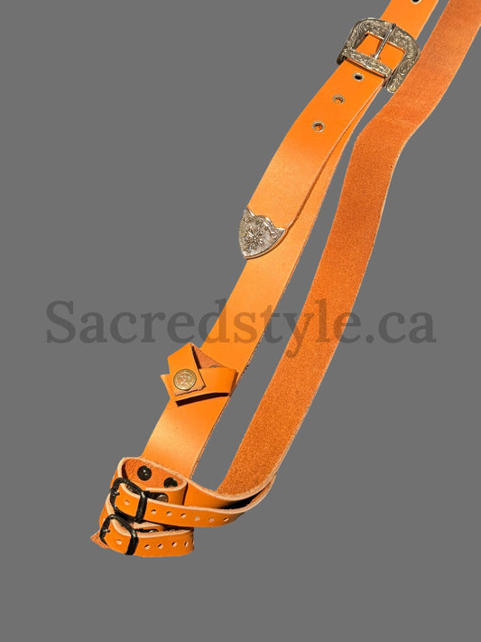 Gatra, Leather Gatra, Kirpan strap, Khanjar strap, Kukri strap, Sikh Kakar, sikh Kakkar, Sikh Items.