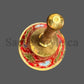 Brass Bell Ghanti, Traditional Indian Bell, Hand Bell, Hindu Rituals Pooja Accessory Item,