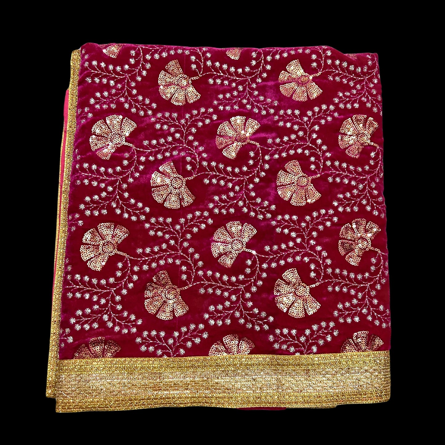 Sundar Rumala saab, Guru Granth Sahib Ji Rumala Sahib Double Set with 2 Palkan with lining, Sikh Accessories, Sikh Gift Items,
