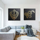 Khanda, Ek Onkar Mandala, Set of two, Sikh Wall Art, Sikh Home Decor, Sikh Wall Hanging, Sikh Wall Decor, Punjabi Gift items, Sikh Items,