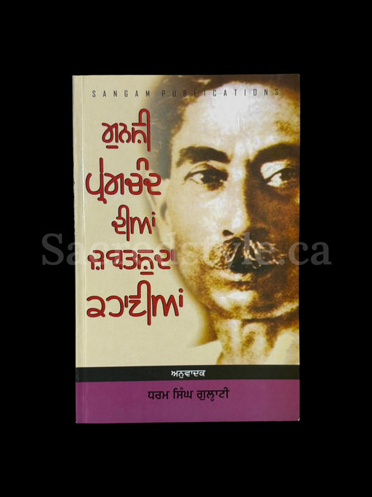 Munshi Prem Chand Stories Punjabi Book, Punjabi Literature, Punjabi Book, Punjabi Gift items