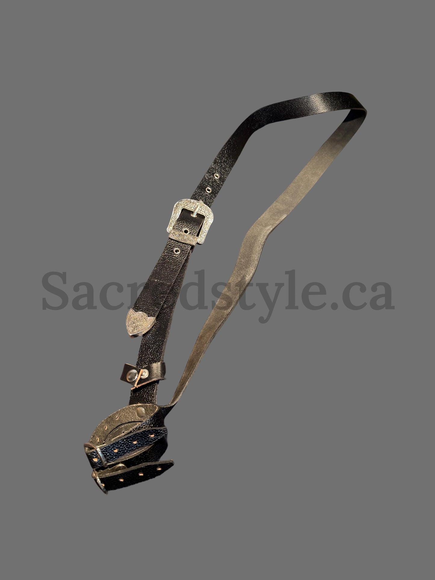 Gatra, Thin Leather Gatra, Kirpan strap, Khanjar strap, Kukri strap, Sikh Kakar, sikh Kakkar, Sikh Items.