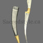 Hand Made Sarbloh Khanjar with 12 Singhi handle, Pesh Kabz, Sikh Kakar, Kukri, Kakkar, Sikh Gift Items