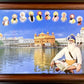 Shaheed Baba Deep Singh Ji, Sikh Gurus, The Golden Temple, Wall Hanging, Sikh Gift items, Punjabi, Sikh photos,