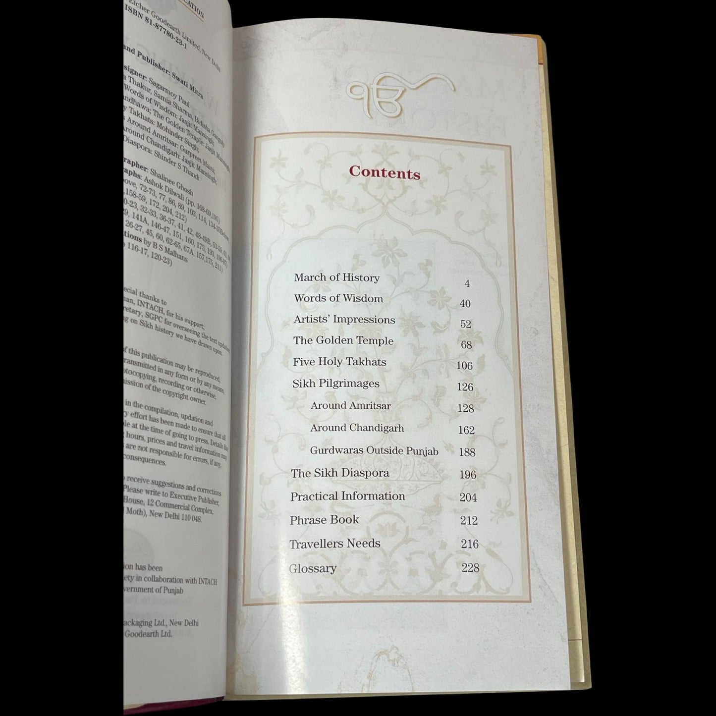 Walking with Gurus, Punjab Sikh Travel Book in English, Sikh Guru History, Sikh Gift items, Punjabi Book