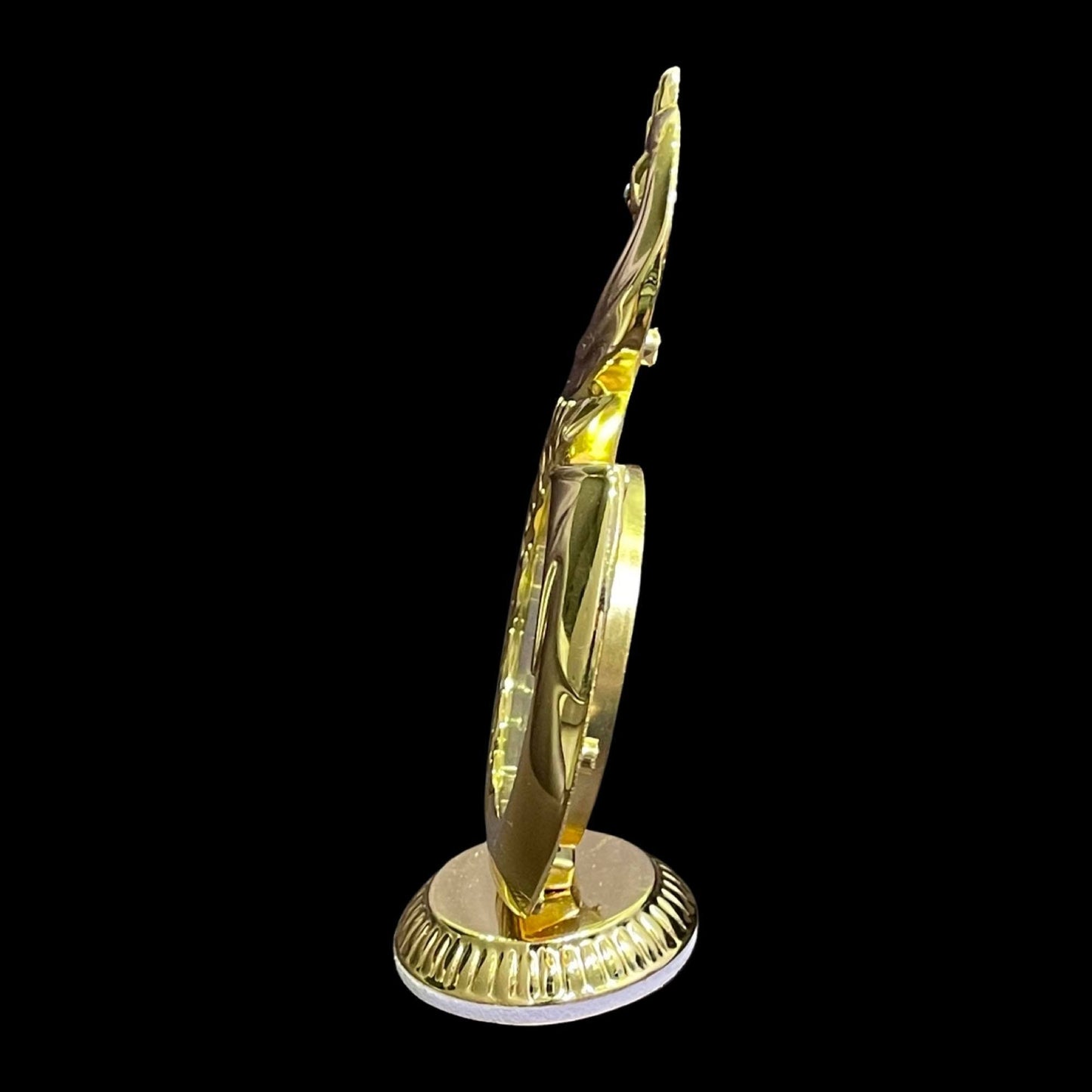 Khanda, Dashboard Decor, Peacock, Car Dashboard Accessories, Metal dashboard items. Sikh Items.