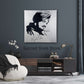 Hand Made SIDHU MOOSEWALA Foil Art On CANVAS| Moosewala Poster| Punjabi Singer| Moosewala Artwork | Punjabi Gifts