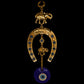 Horse Shoe, Evil Eye,Elephant Wall Hanging, Good luck Hanging, Home Decor, Hindu Items,