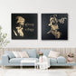 Hand Made Guru Nanak Dev Ji, Guru Gobind Singh Ji Foil Art, Set of 2, Wall Hanging, wall Decor, Home decor, Gift Items, Sikh items,