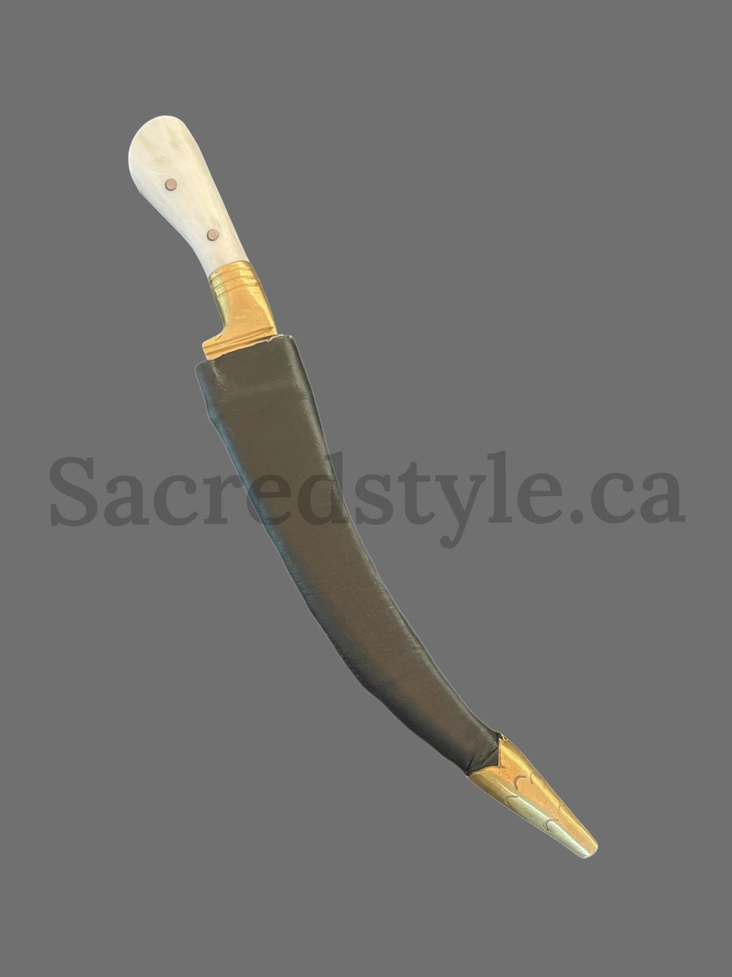 Hand Made Sarbloh Khanjar with 12 Singhi handle, Pesh Kabz, Sikh Kakar, Kukri, Kakkar, Sikh Gift Items
