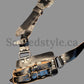 DOUBLE Shastar Gatra, Leather Gatra, Kirpan strap, Khanjar strap, Kukri strap, Sikh Kakar, sikh Kakkar, Sikh Items.