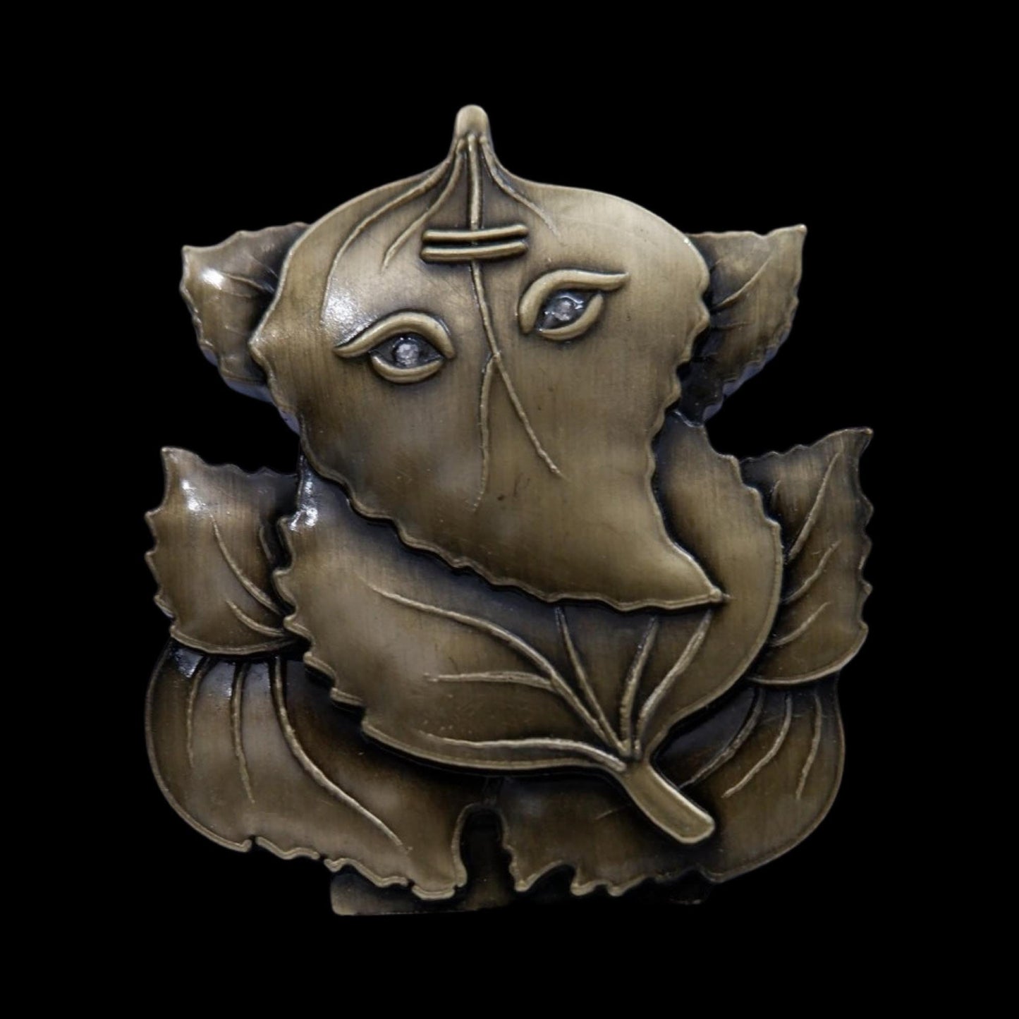 Siri Ganesh Ji Car Dashboard idol, Metal Table Top, Car dashboard accessories, Hindu god, Siri Ganesha, Hindu Gift Items,
