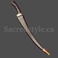 Hand Made Sarbloh Khanjar, Pesh Kabz, Sikh Kakar, Kukri, Kakkar, Sikh Gift Items