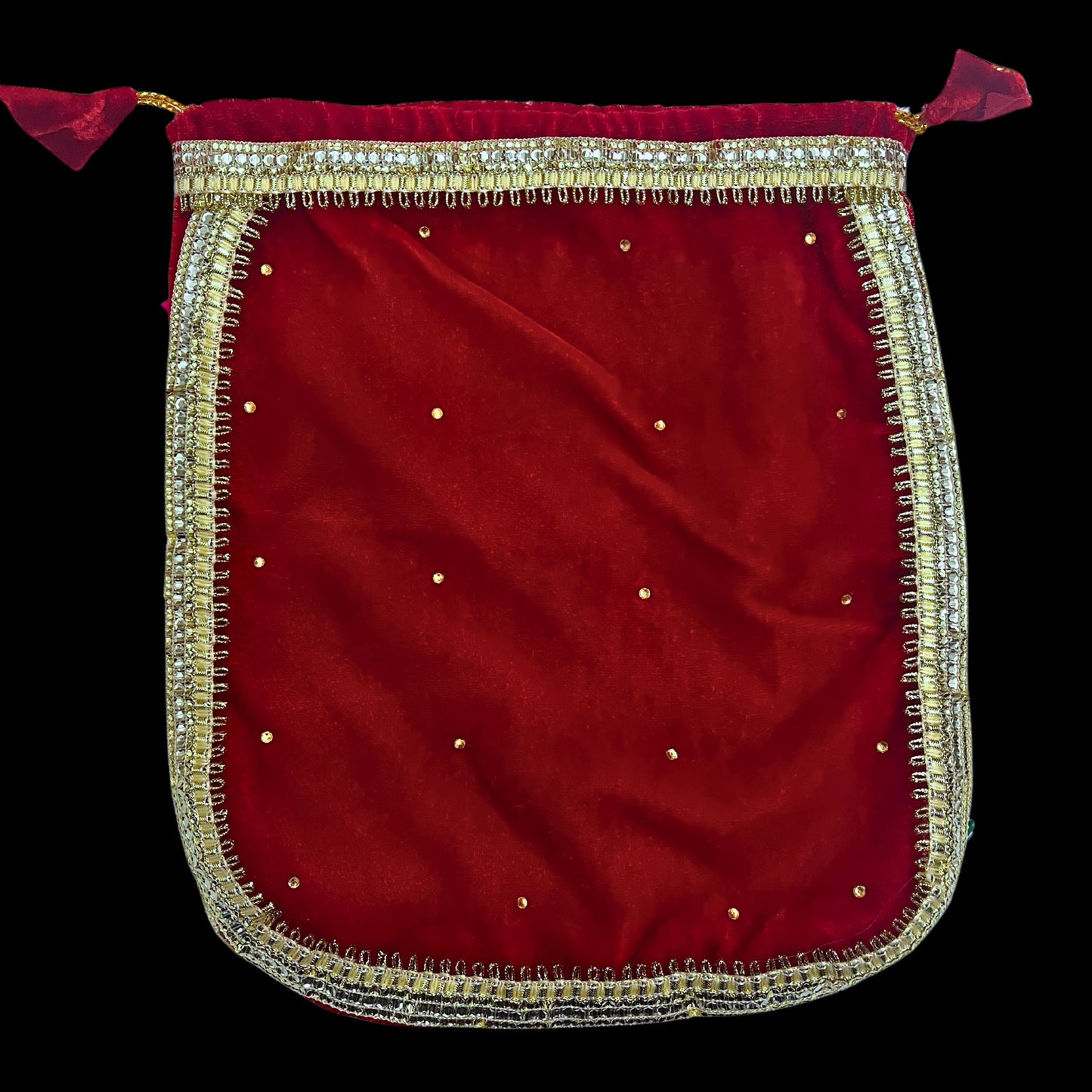 Indian Wedding Items, Large Size Desi Mithai/ Bhaji/Ladoo Bag, Dry Fruit Potli, Potli Bag for Return Gifts Wedding, Sweets Bag Gift,