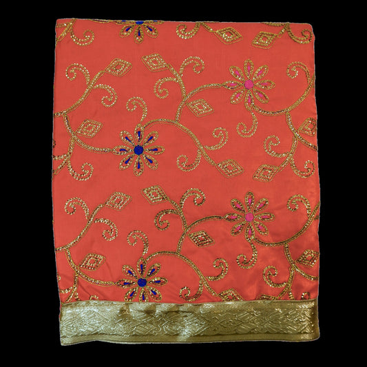 Sundar Rumala saab, Guru Granth Sahib Ji Rumala Sahib Double Set with 2 Palkan, Sikh Accessories, Sikh Items,