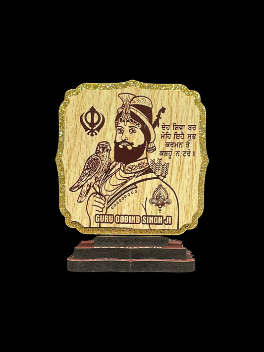 Guru Gobind Singh Ji Car dashboard Idol, Car Decor, Car dashboard Accessories, Sikh Gift Items,