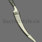 Hand Made Sarbloh Khanjar, Pesh Kabz, Sikh Kakar, Kukri, Kakkar, Sikh Gift Items