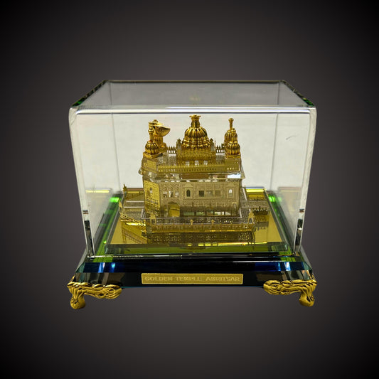 The Golden Temple 24k Gold plated model, Siri Darbar Sahib, Siri Amritsar sahib, Punjabi gift items, Mothers day gift, Punjab, Sikh Items,