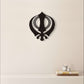 Khanda Metal Wall hanging, Metal Decal, Home Decor, Sikh gift Items,