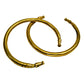 Brass Kada, Adjustable kara, unisex bracelet, karah, Hindu kada.