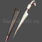 Hand Made Sarbloh Khanjar with Baaz handle, Pesh Kabz, Sikh Kakar, Kukri, Kakkar, Sikh Gift Items