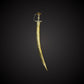 Big Kirpan, Wedding kirpan, Brass Case Kirpan, Big Sword, Groom Accessories, Wedding Accessory, Talvar, Punjabi items, Sikh Items,