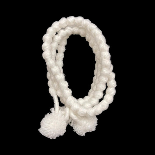 Cotton Mala, Simran, Prayer beads, 108 manke, Simran mala, Meditation prayer beads, Sikh Items,