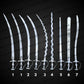 Gatka Kirpan Set of 9 items, Sikh gatka accessory, Sikh Martial Art tools, Sikh Gift items