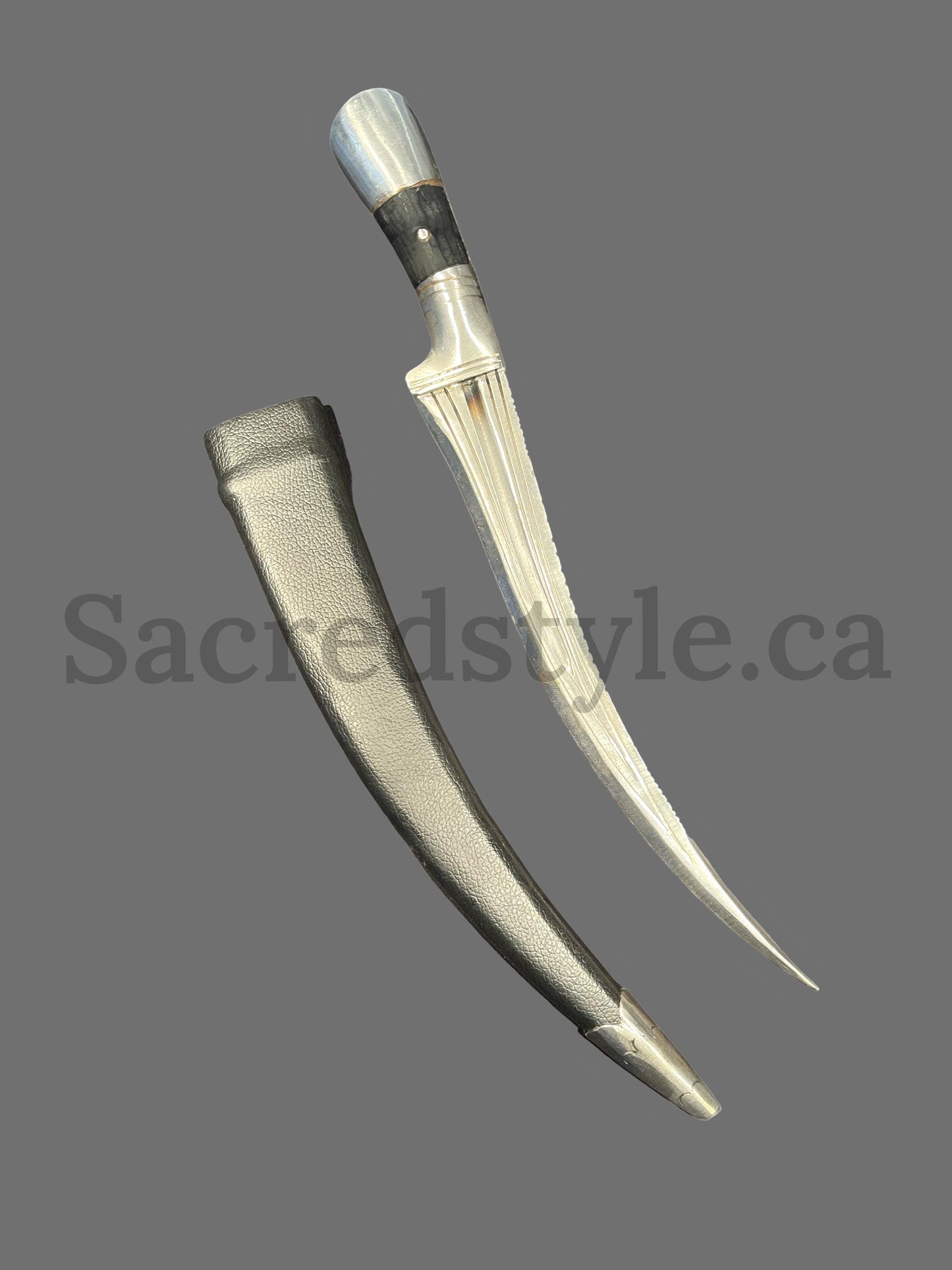 Hand Made Sarbloh Khanjar, Pesh Kabz, Sikh Kakar, Kukri, Kakkar, Sikh Gift Items
