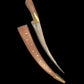 Hand Made Sarbloh Khanjar, Pesh Kabz, Sikh Kakar, Kukri, Kakkar, Sikh Gift Items
