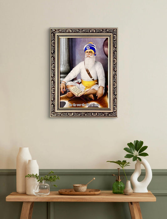 Shaheed Baba Deep Singh Ji, Sikh Gurus, The Golden Temple, Wall Hanging, Sikh Gift items, Punjabi, Sikh photos,