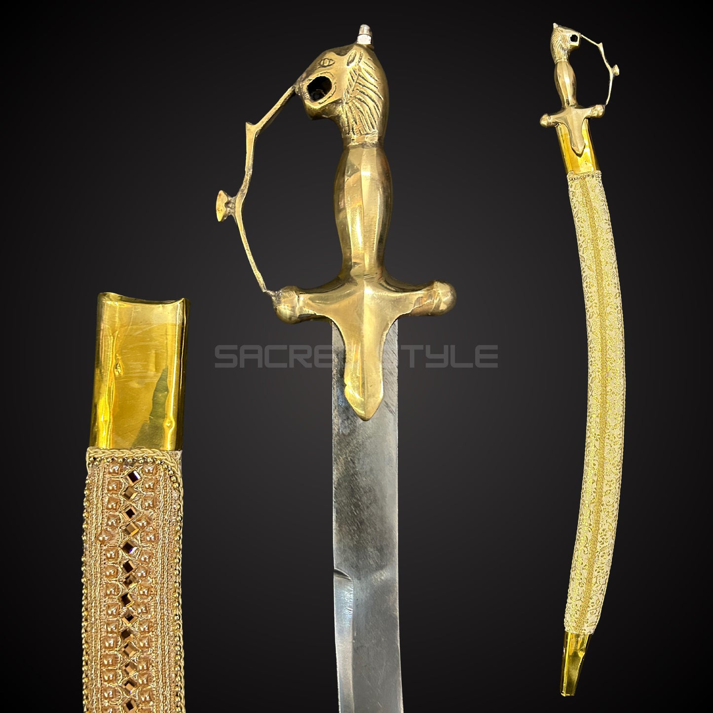 Big Kirpan, Wedding kirpan, Decorated Kirpan, Big Sword, Groom Accessories, Wedding Accessory, Punjabi items, Sikh Items,