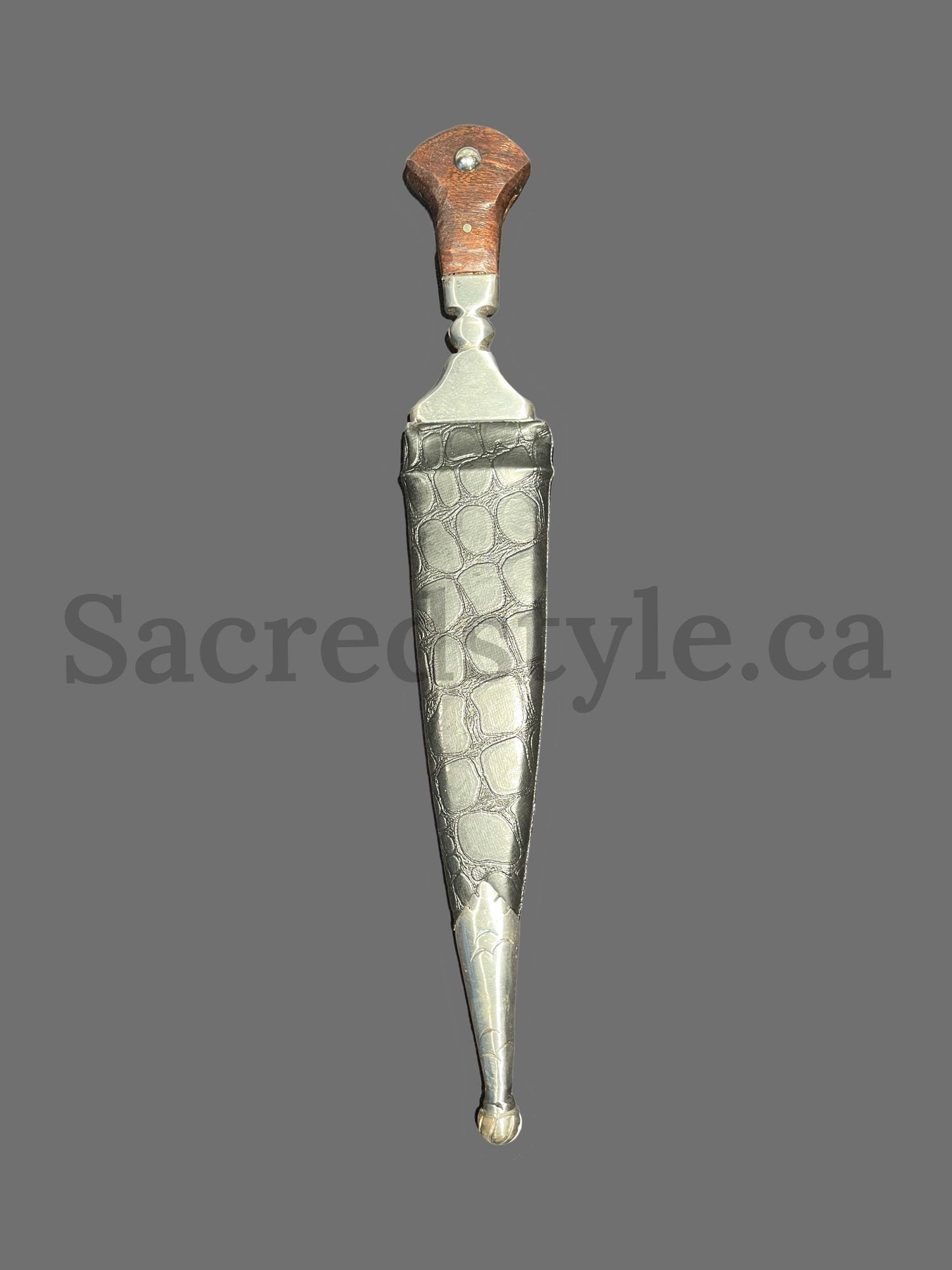 Hand Made Sarbloh Khanjar, Pesh Kabz, Sikh Kakar, Kukri, Kakkar, Sikh Gift Items