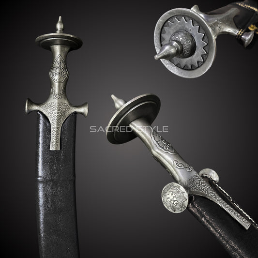 Sikh Tega, Sarbloh Sikh Kipran 3 foot, Sri Akal Ji Sahaye, Sikh Kakar, Sikh Kakkar, Sikh Shastar, Sikh Gift Items,