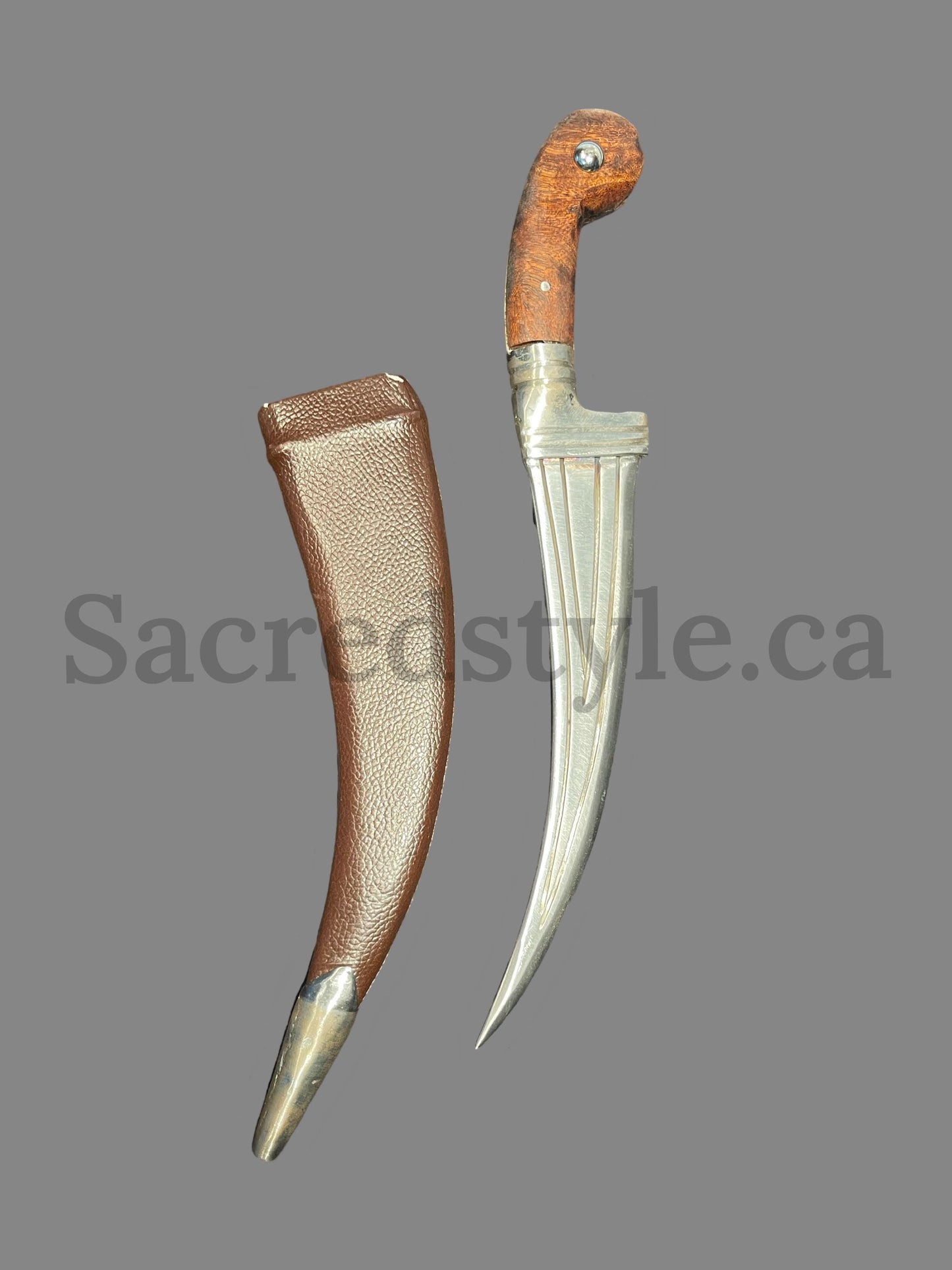 Hand Made Sarbloh Khanjar, Pesh Kabz, Sikh Kakar, Kukri, Kakkar, Sikh Gift Items
