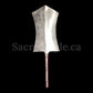 Khanda, Hand Made Sarbloh Dumala Shastar 5.5 inches, Dhumala Shingar, Dumala Accessories, Sikh gift Items,