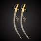 Big Kirpan, Sikh Kirpan made of Sarbloh with Brass Handle, Sikh kakar, 3 foot Tega, Sikh Kakkar, Sikh Items,
