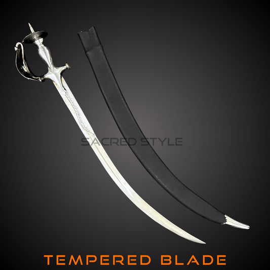 Big Kirpan, Sarbloh Shamsheer with dhal handle, Sikh kakar, Sikh kirpan, Sikh Kakkar, Sikh Shastar, Sikh Gift Items,